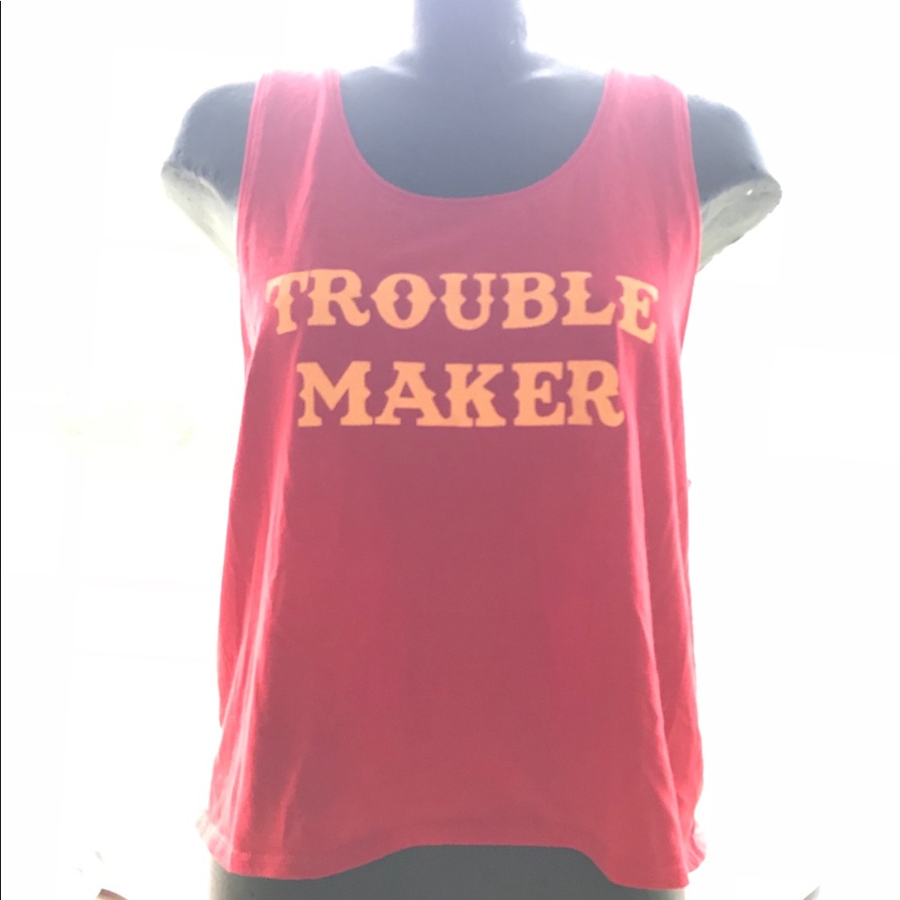 🤫 “TROUBLE MAKER” TANK TOP!